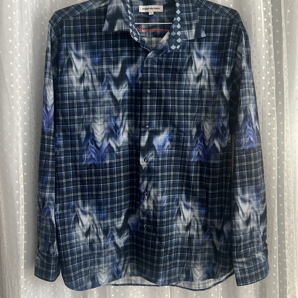 International Laundry Button-Down Dress Shirt; Size XXL mens